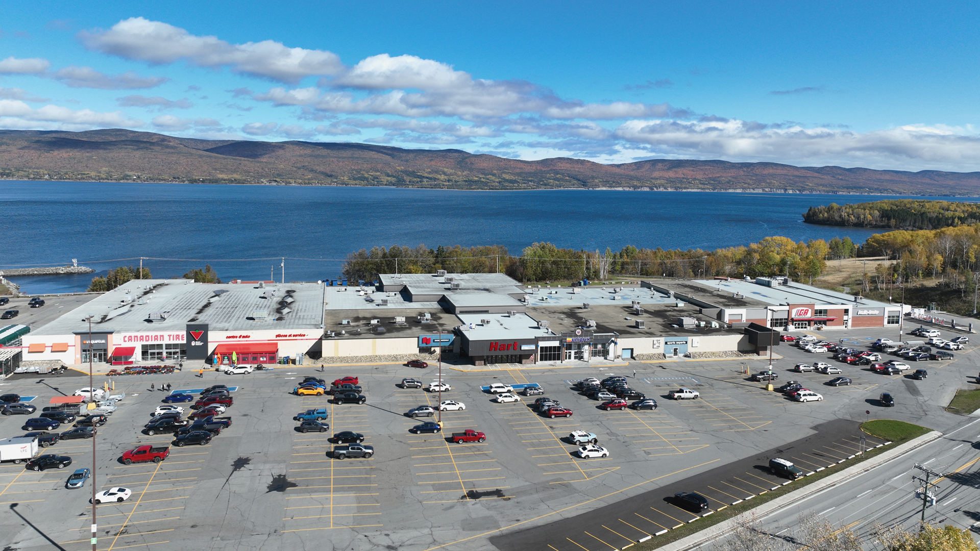 302 - Carrefour Gaspé (vue aérienne)