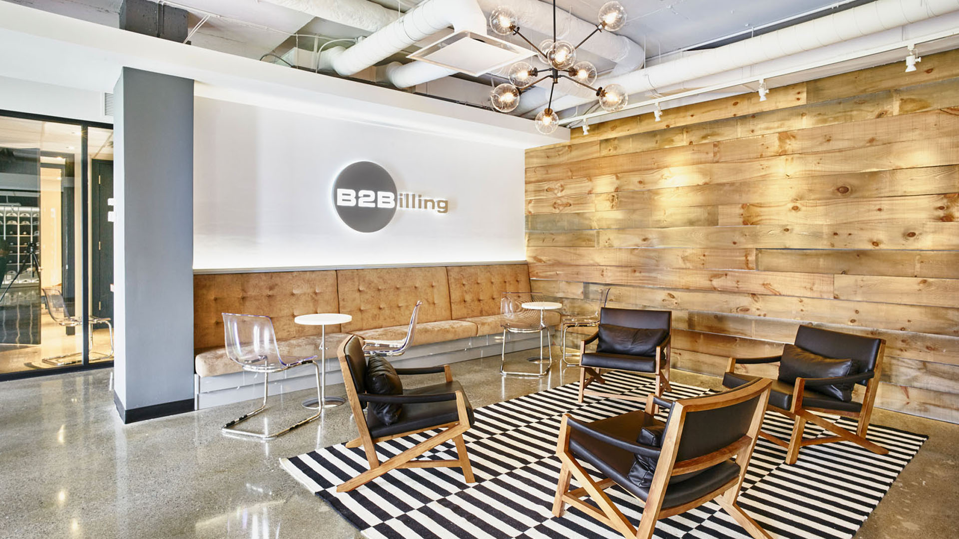 Reception immeuble de bureaux au 1 Place du Commerce