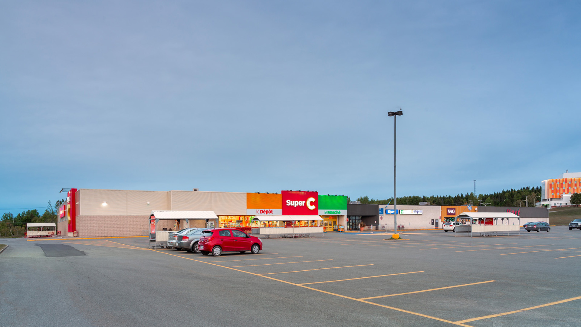 Stationnement de Super C de Place du Havre Chandler